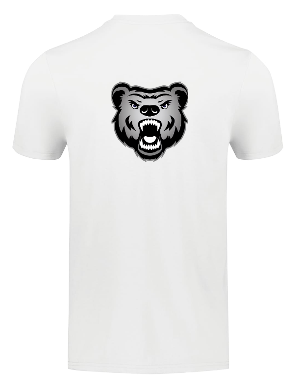 Short Sleeve Bears Shirt - White