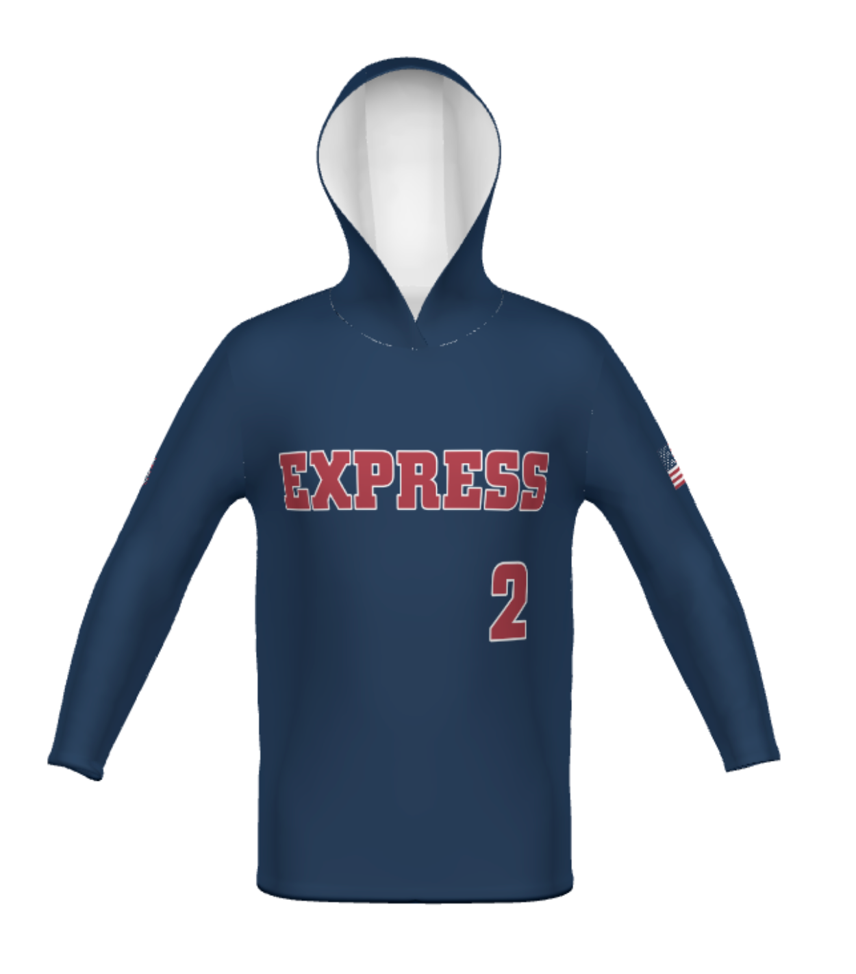 Express Jersey Hoodie